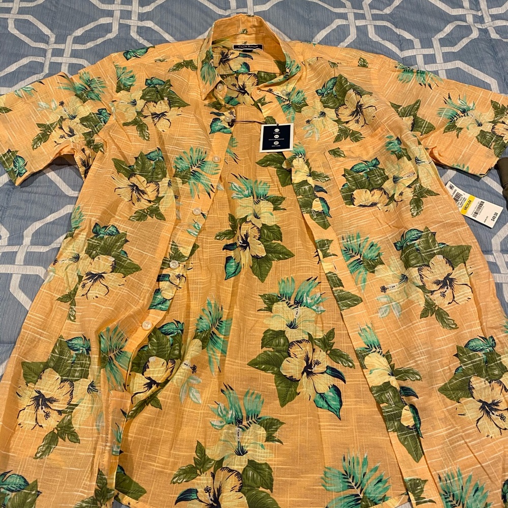 Club room button down shirt